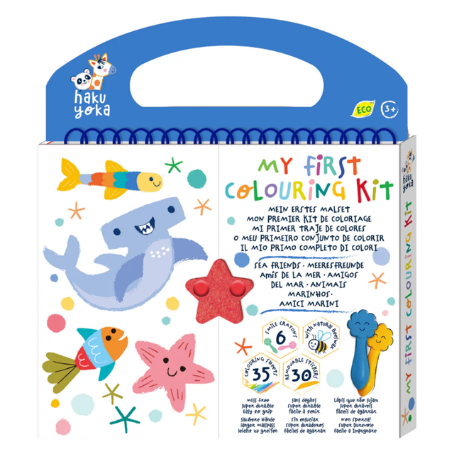 My First Colouring Kit - Sea Friends