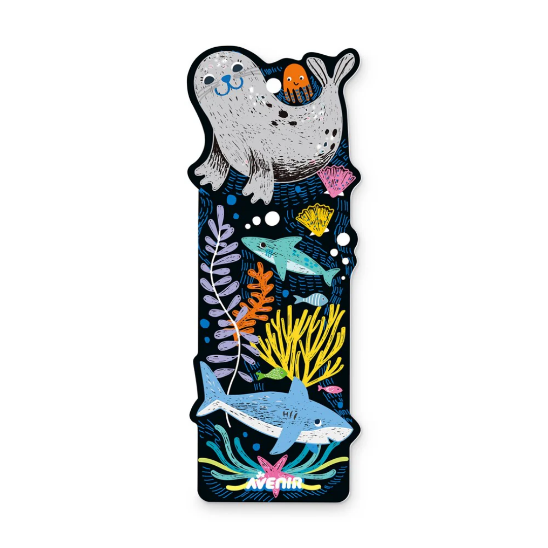 Avenir Sea Animal Bookmarks – turn reading time into craft time with the Avenir Scratch – Sea Animal Bookmarks