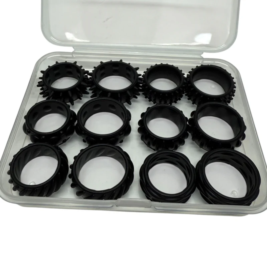 Halo Picky Bands Set of 12 - Black