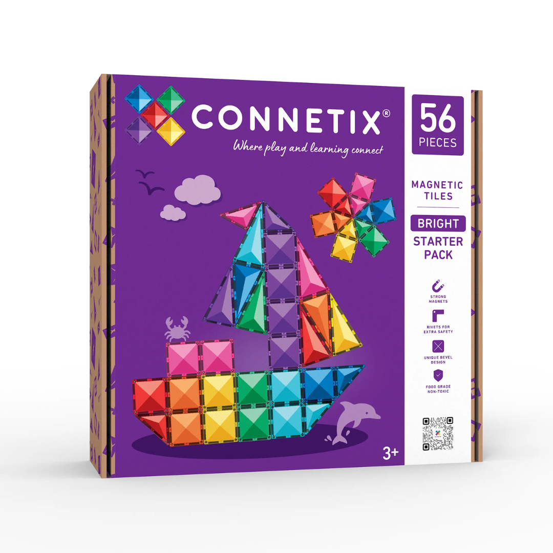 Connetix Bright Starter Pack 56 pc NEW*