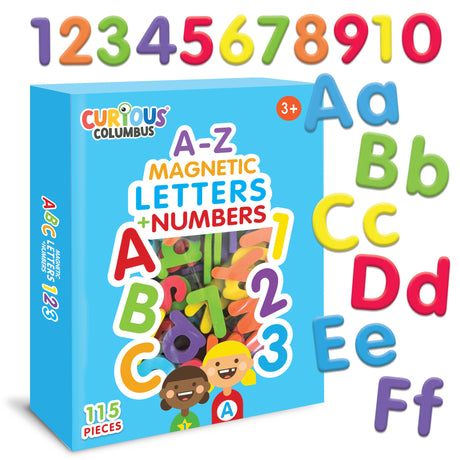 Magnetic Letters & Numbers