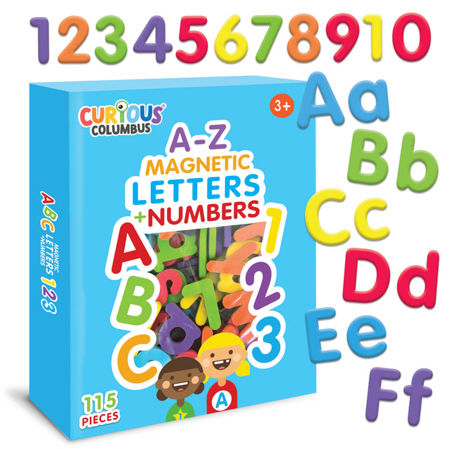Magnetic Letters & Numbers