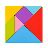 Tangram Play Wooden Brainteaser Puzzle