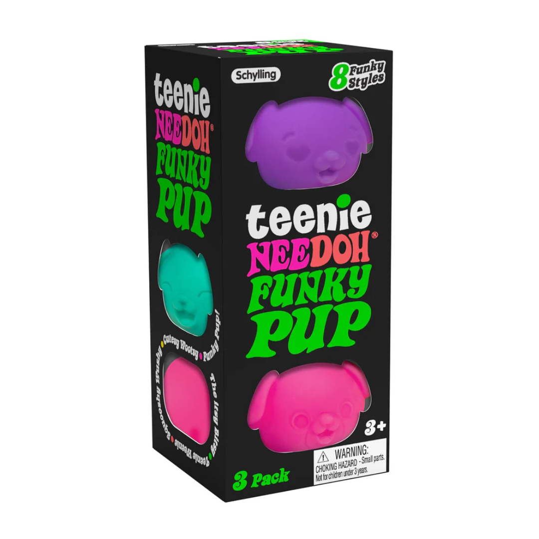 Funky Pups Teenie NeeDoh sensory fidget toy