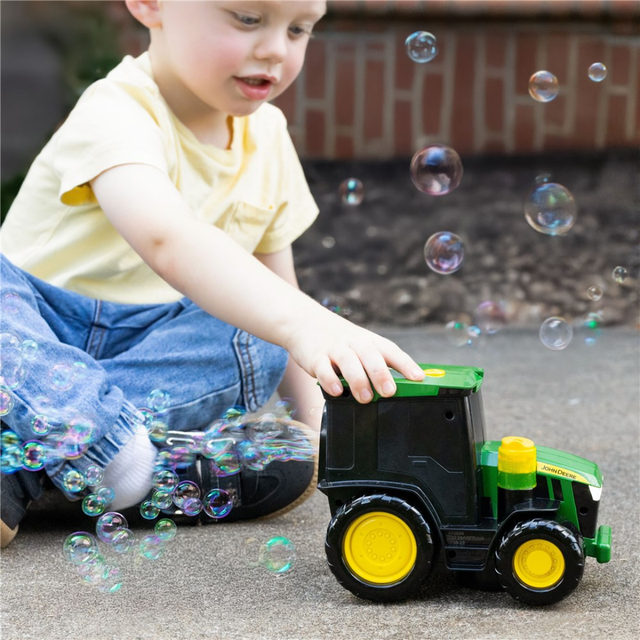 John Deere Bubble 'N' Go Tractor