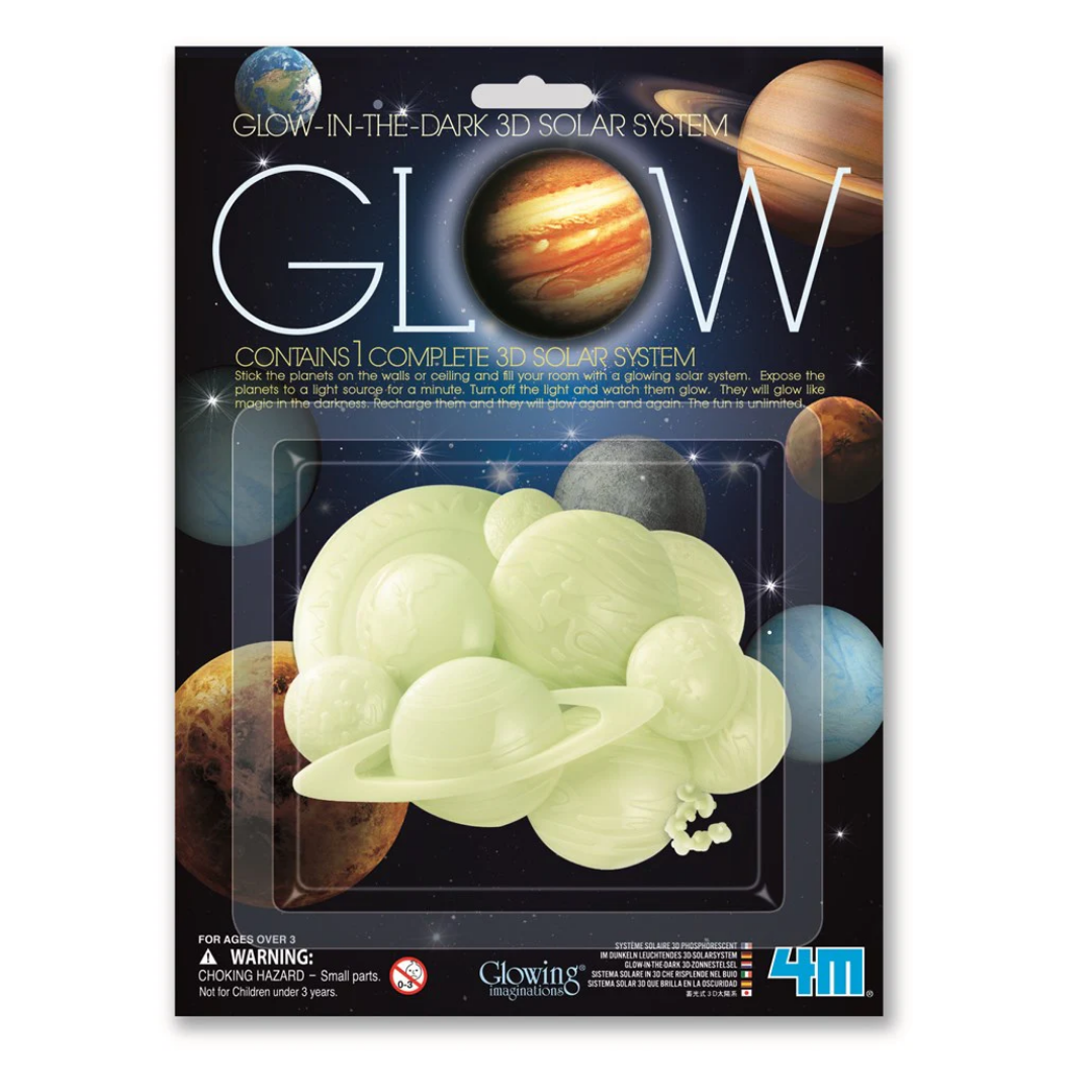 4M Toys Glow 3D Solar System for children