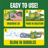 John Deere Motorised Bubble and Fun Chainsaw
