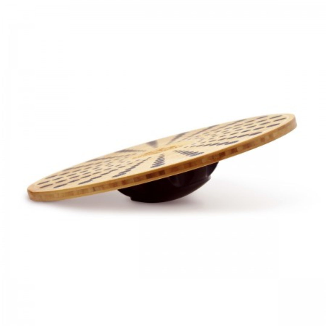 Kinderfeets Bamboo Balance Disk – strengthen your core and improve stability with this bamboo balance disk