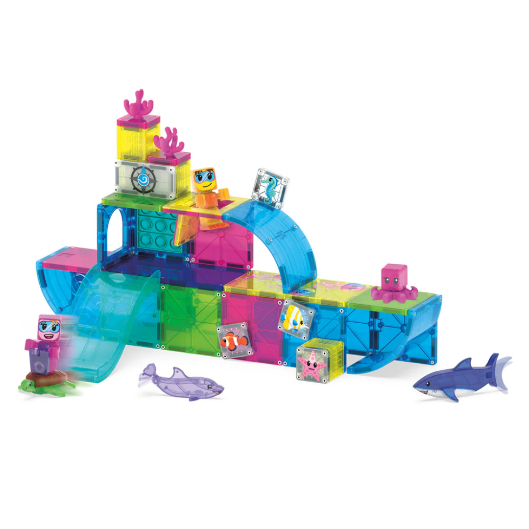 MAGNA-TILES® - Undersea Adventure - 58 Piece
