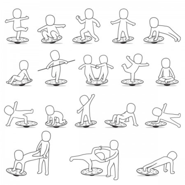 Bamboo Balance Disk