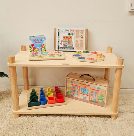 Montessori 2 Tier Shelf