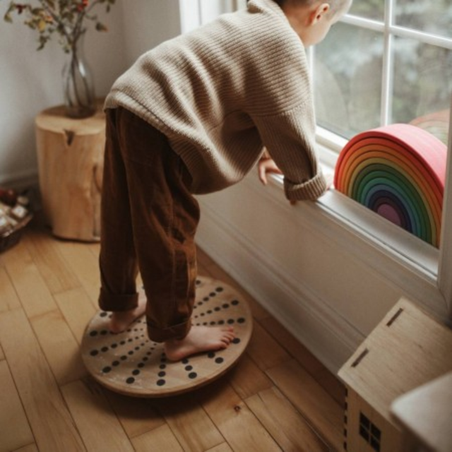 Bamboo Balance Disk