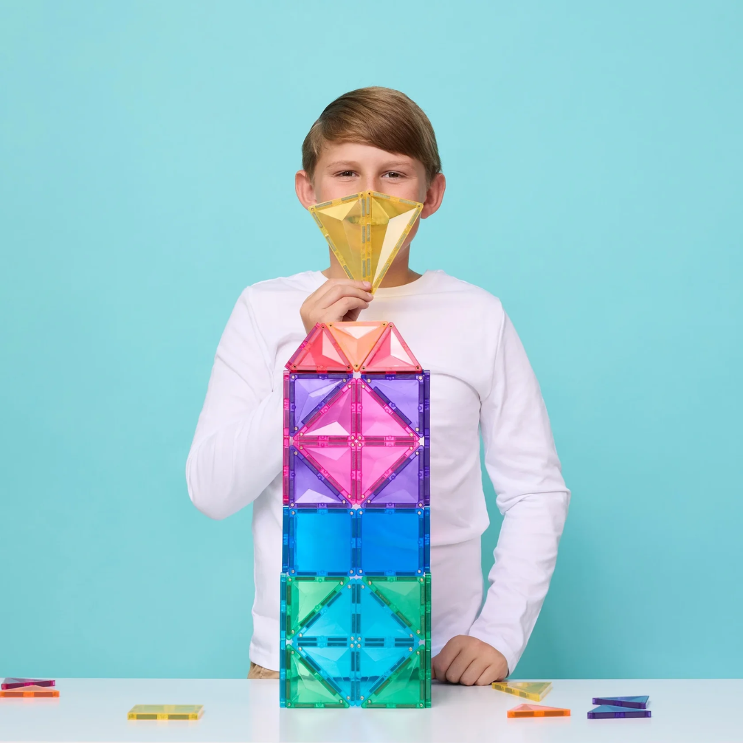 Connetix Bright Mega Pack 202 pc magnetic tiles (image 8)