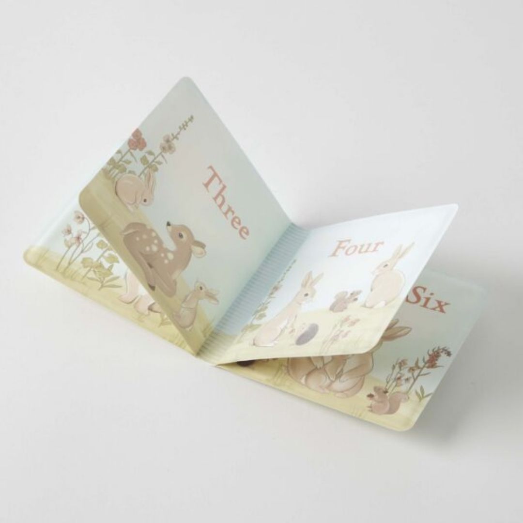 Close-up detail of the Some Bunny Loves You Bath Book
