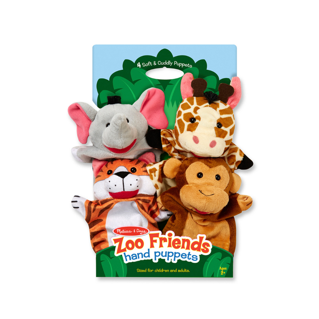 Hand Puppets - Zoo Friends
