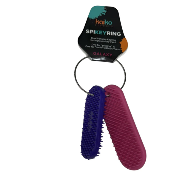 Spikeyring with Dual Pads - Purple & Pink