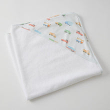 Trucking Along Jersey Hooded Towel