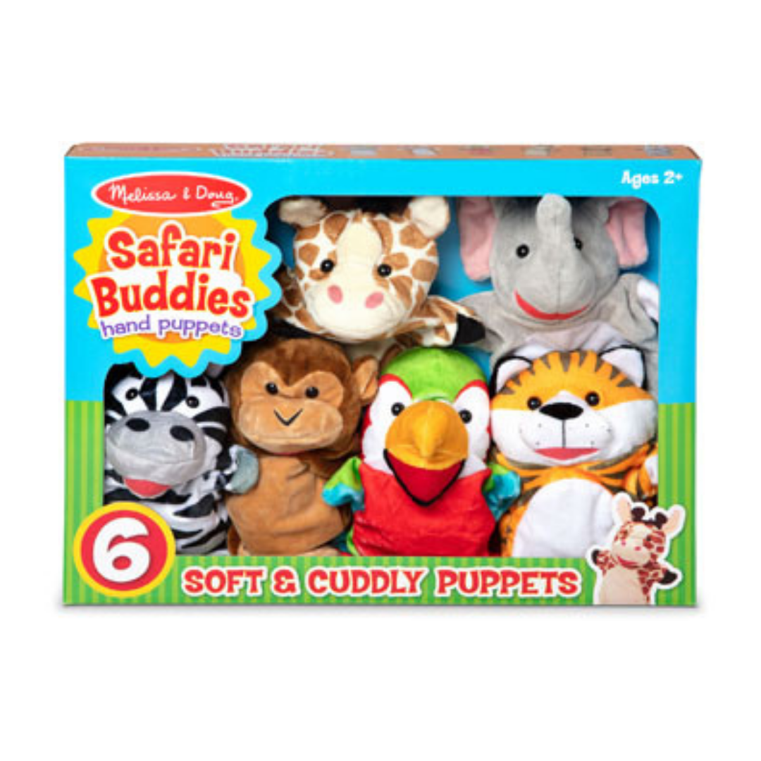 Safari Puppet Set
