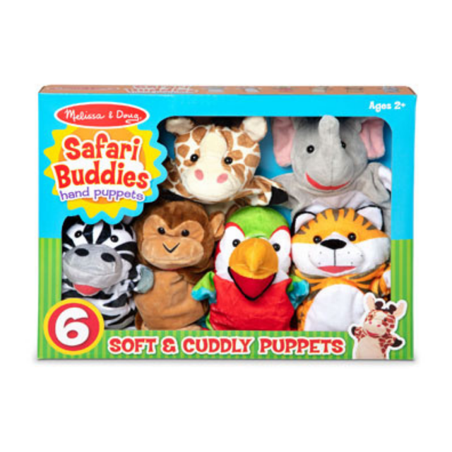 Safari Puppet Set