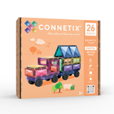 Connetix Pastel Motion Pack 26 pc magnetic tiles