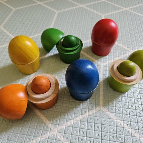 Sorting Egg Cups - Set of 6
