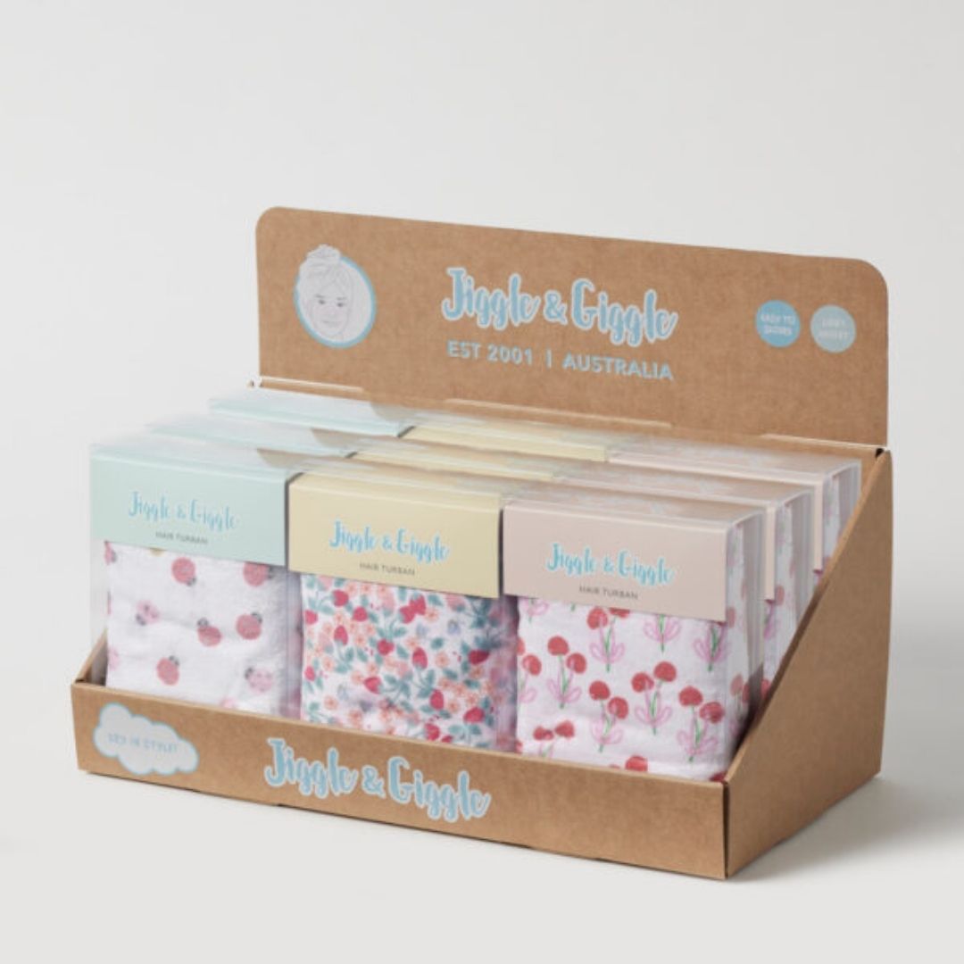 Jiggle & Giggle Hair Turban