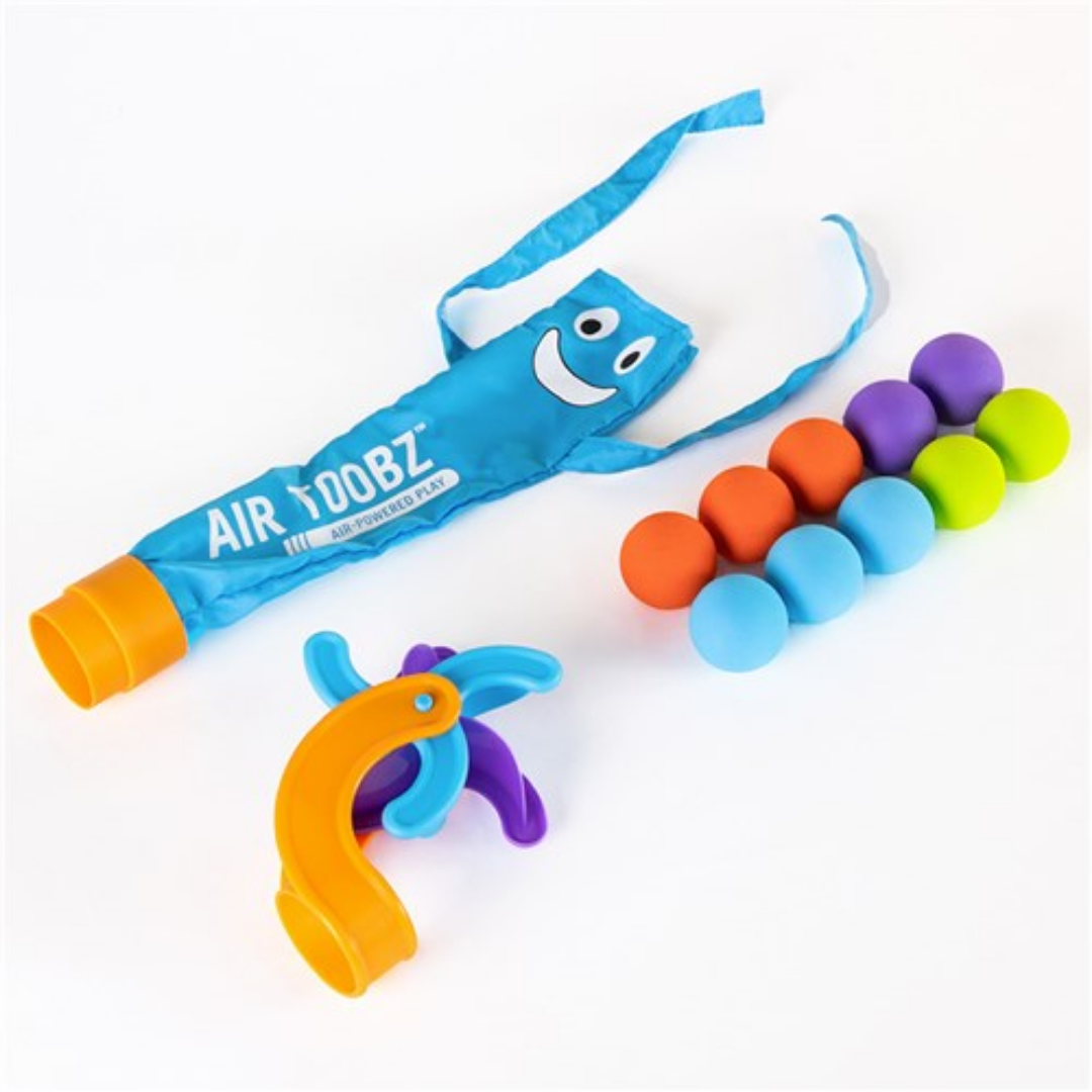 Child playing with the Air Toobz Whirlwind Accessory Pack