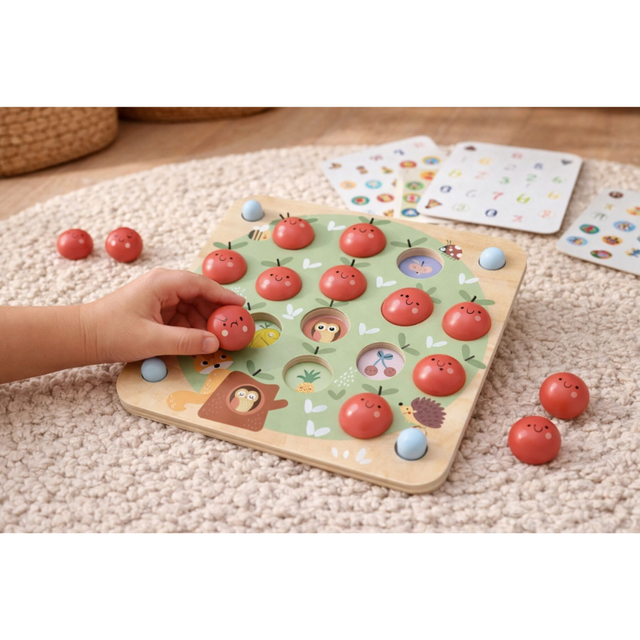 My Forest Friends Apple Memory Matching Game