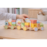 My Forest Friends Stacking Blocks Train