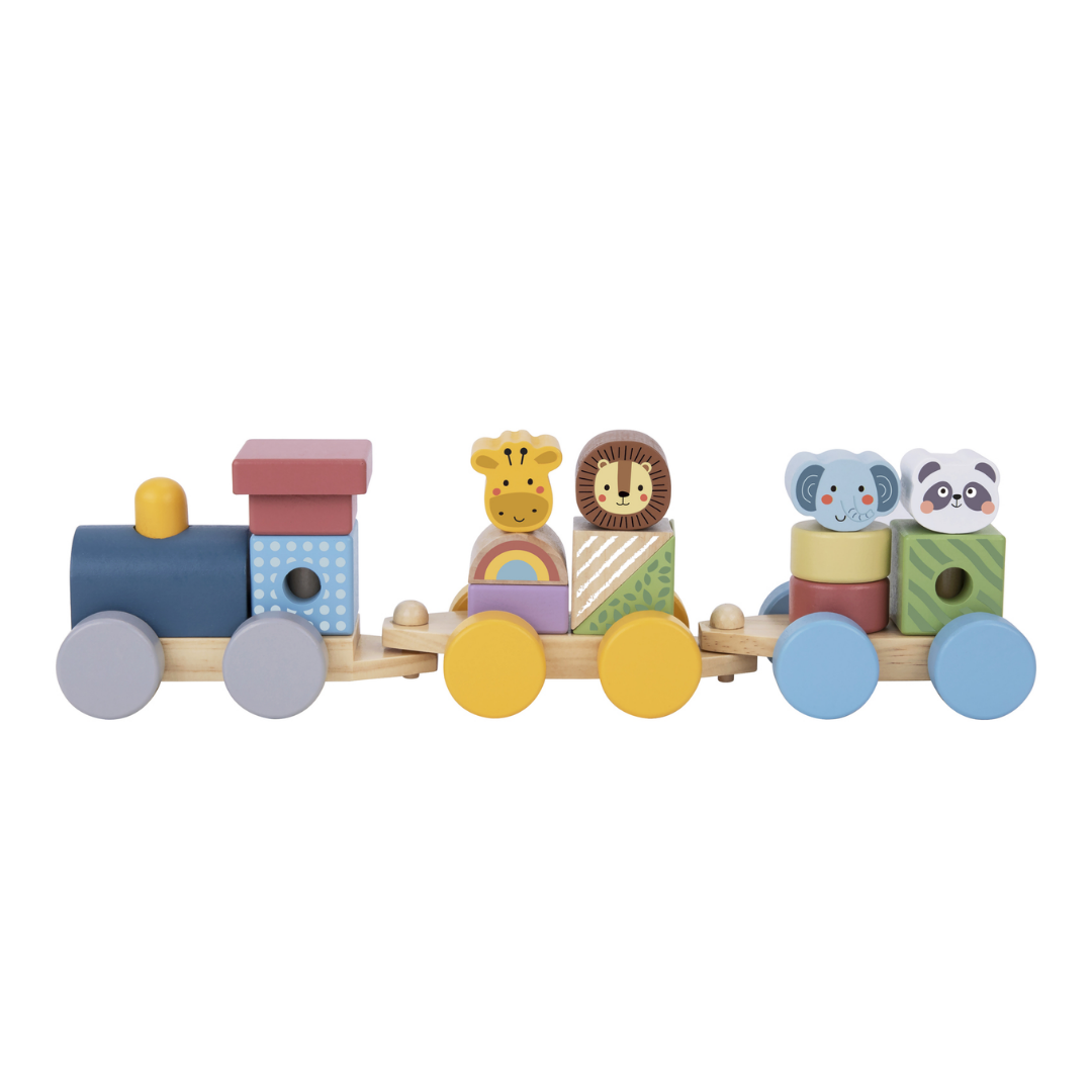 My Forest Friends Stacking Animals Train