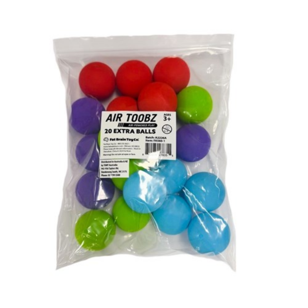 Air Toobz Add-On Set, 20 Extra Balls from Fat Brain Toys