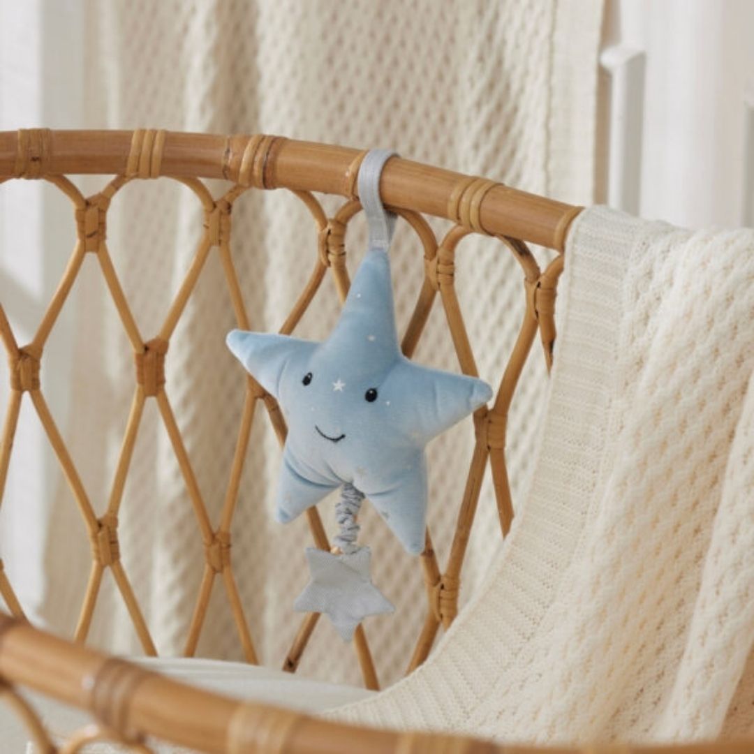 Close-up detail of the Musical Toy Star