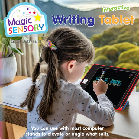 Interactive LCD Writing Tablet - Red Pet (USB Rechargeable)