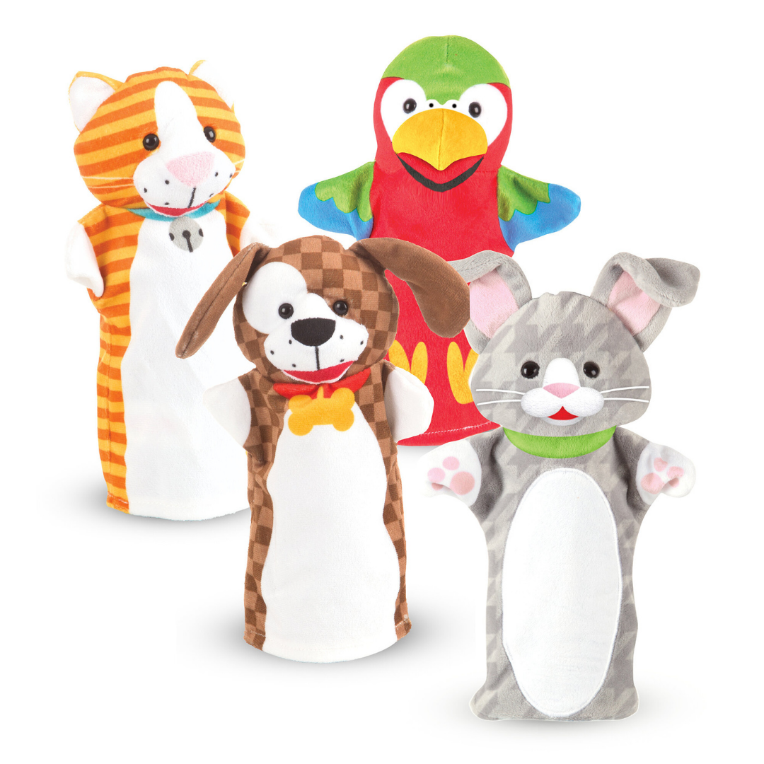 Hand Puppets - Playful Pets