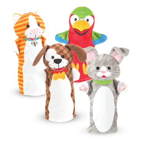 Hand Puppets - Playful Pets