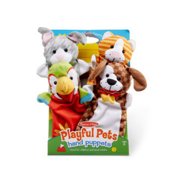 Hand Puppets - Playful Pets