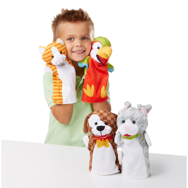 Hand Puppets - Playful Pets