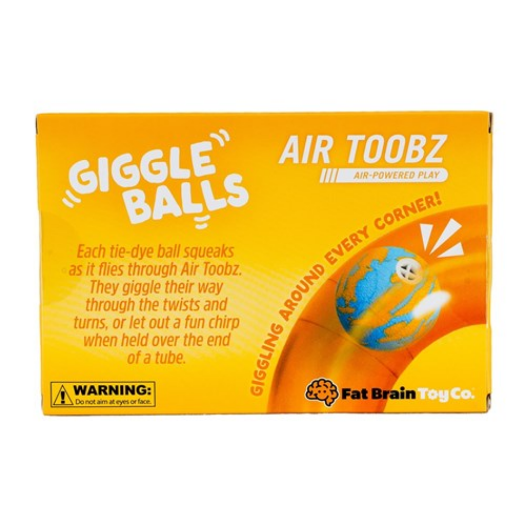 Everything included with the Air Toobz Giggle Balls