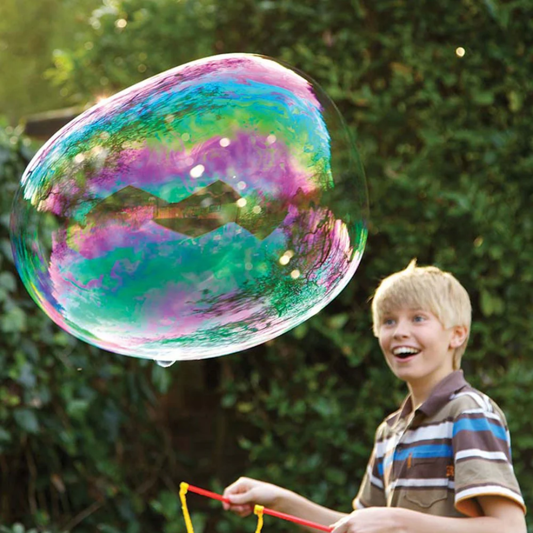 Close-up detail of the 4M Toys Bubble Science