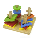 Wooden Rotating Shape Sorter
