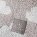 Chenille Blanket - Grey Clouds