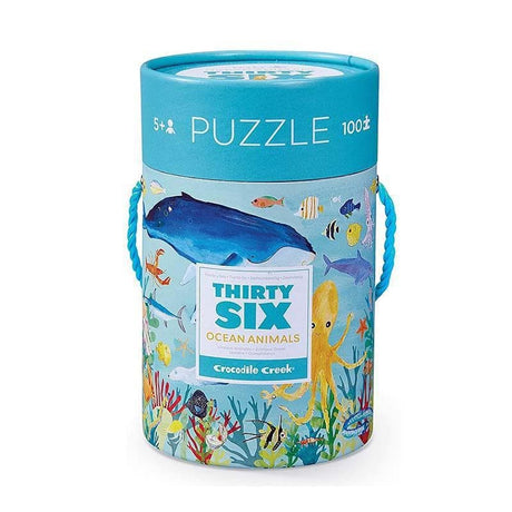 36 Animal Puzzle 100pc - Ocean Animals-Educational Play-My Happy Helpers