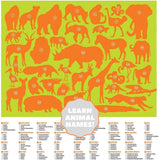 36 Animal Puzzle 100pc - Wild Animals-Educational Play-My Happy Helpers