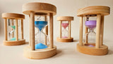 Wooden Sand Timers Set of 4