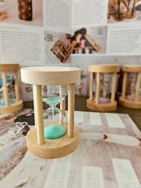 Wooden Sand Timers Set of 4