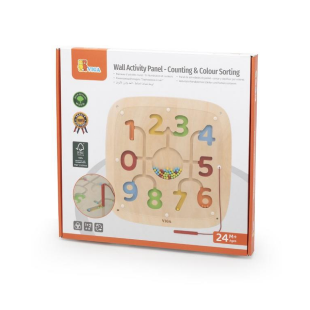 Wall Panel - Counting & Colour Sorting