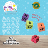 Alphabet & Number Foam Blocks