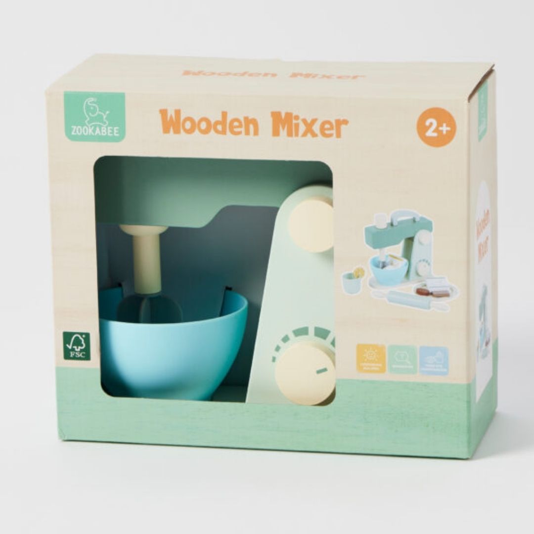 Wooden Kitchen Mixer