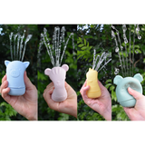 Silicone Brave Beasts Animal Pourers 4 Pcs Set - Pastel