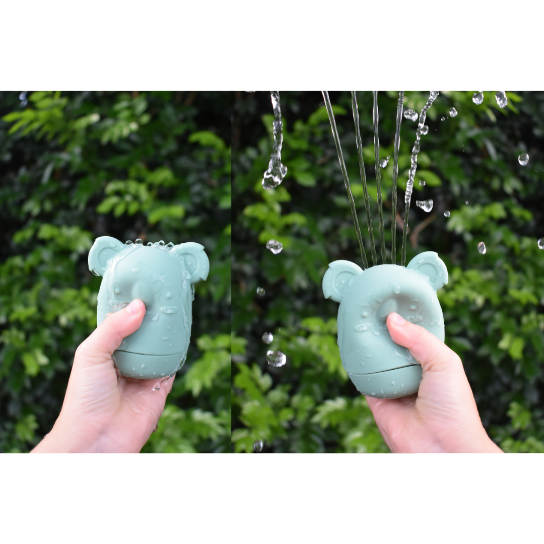 Silicone Brave Beasts Animal Pourers 4 Pcs Set - Pastel